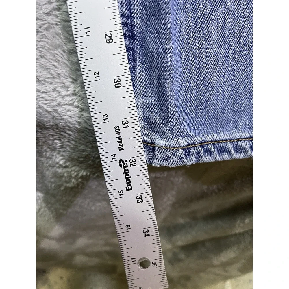 Levi's 505 Jeans Men's 36X32(Tag 38X32) Blue Denim Regular‎ Fit